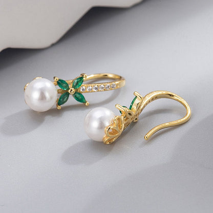 Silver Bow Tie Ear Hook For Women Made Of 925 Sterling Silver