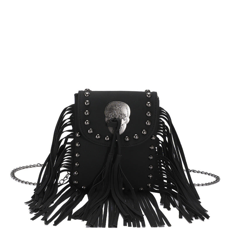 Women’s Square Shoulder Bag With Rivet Detail, Single Shoulder Strap, Perfect For Summer