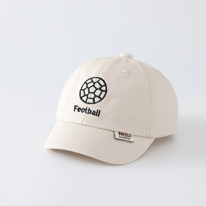 Children's Unisex Commute Baseball Cap In Green Featuring Jacquard Craft With Cotton Polyester Fabric