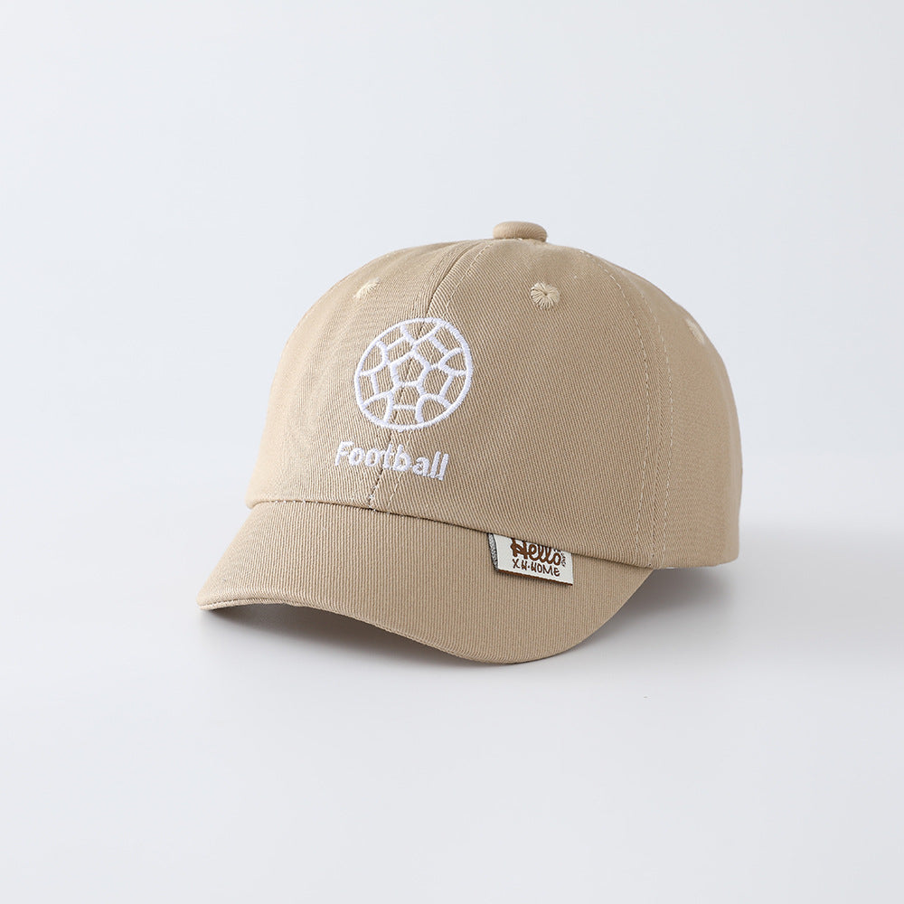 Children's Unisex Commute Baseball Cap In Green Featuring Jacquard Craft With Cotton Polyester Fabric