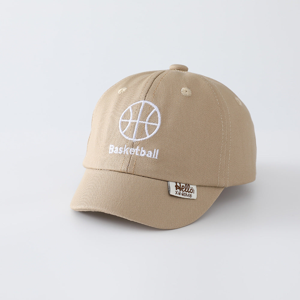 Children's Unisex Commute Baseball Cap In Green Featuring Jacquard Craft With Cotton Polyester Fabric