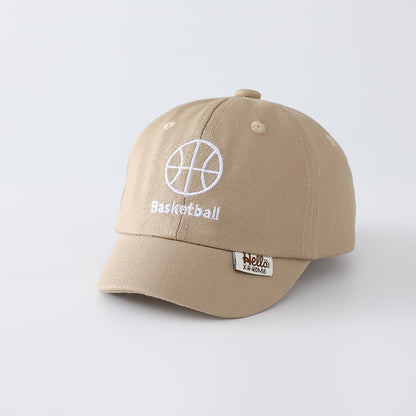 Children's Unisex Commute Baseball Cap In Green Featuring Jacquard Craft With Cotton Polyester Fabric