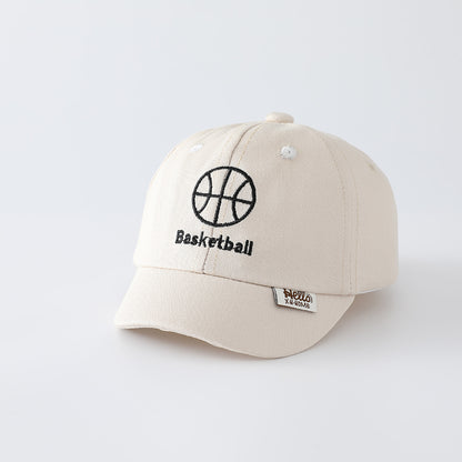 Children's Unisex Commute Baseball Cap In Green Featuring Jacquard Craft With Cotton Polyester Fabric