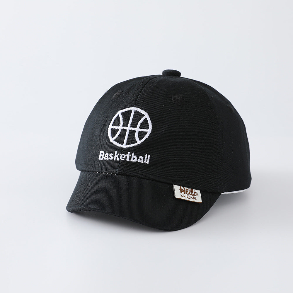 Children's Unisex Commute Baseball Cap In Green Featuring Jacquard Craft With Cotton Polyester Fabric