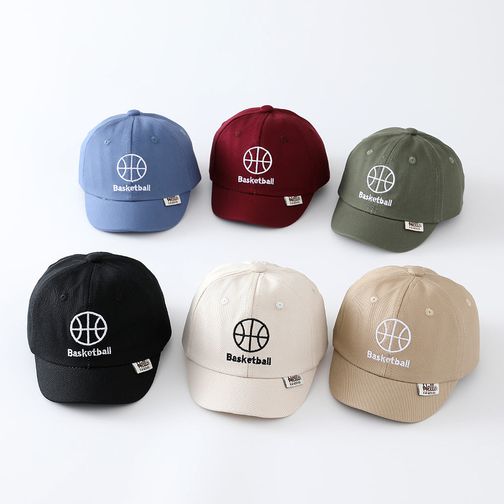 Children's Unisex Commute Baseball Cap In Green Featuring Jacquard Craft With Cotton Polyester Fabric