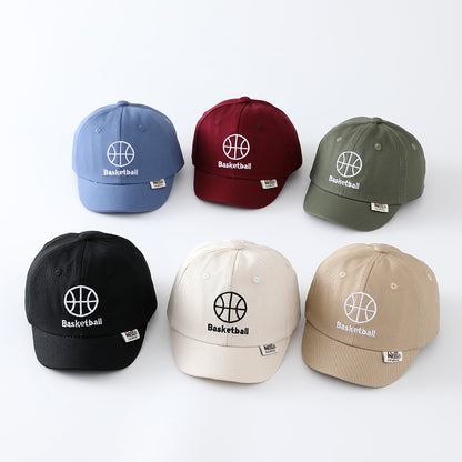 Children's Unisex Commute Baseball Cap In Green Featuring Jacquard Craft With Cotton Polyester Fabric