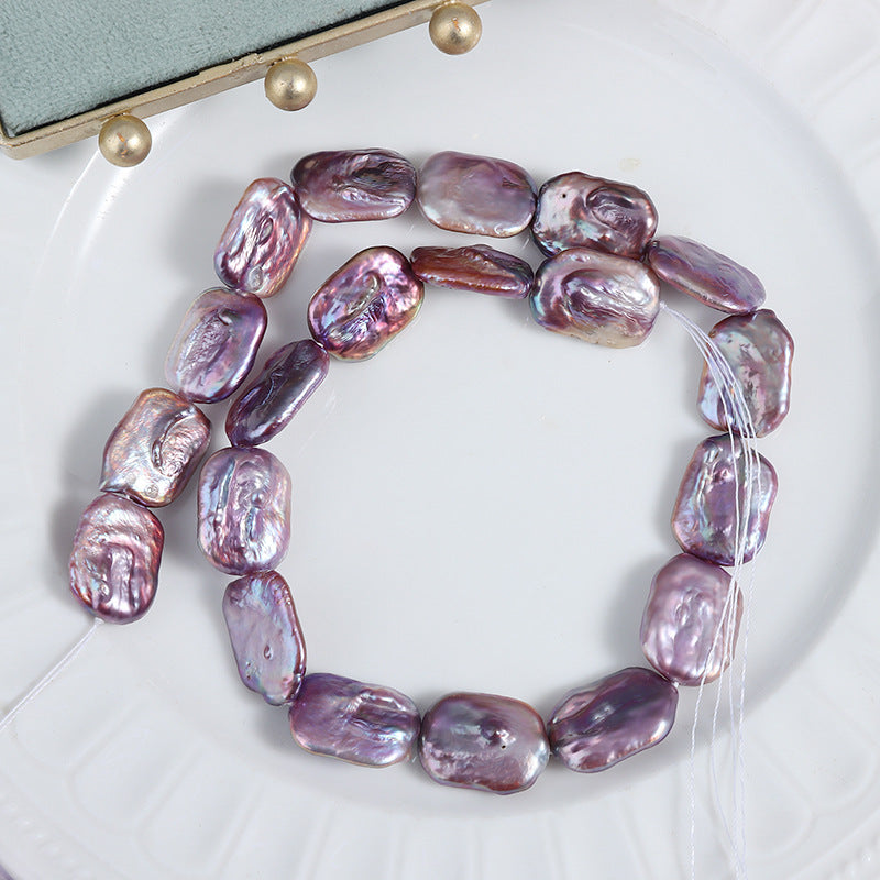 DIY Loose Freshwater Pearls In Square And Baroque Shapes, Featuring Unique Baroque Style