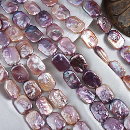 DIY Loose Freshwater Pearls In Square And Baroque Shapes, Featuring Unique Baroque Style