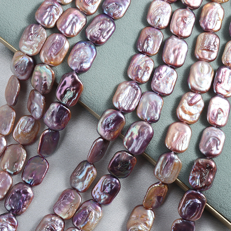 DIY Loose Freshwater Pearls In Square And Baroque Shapes, Featuring Unique Baroque Style