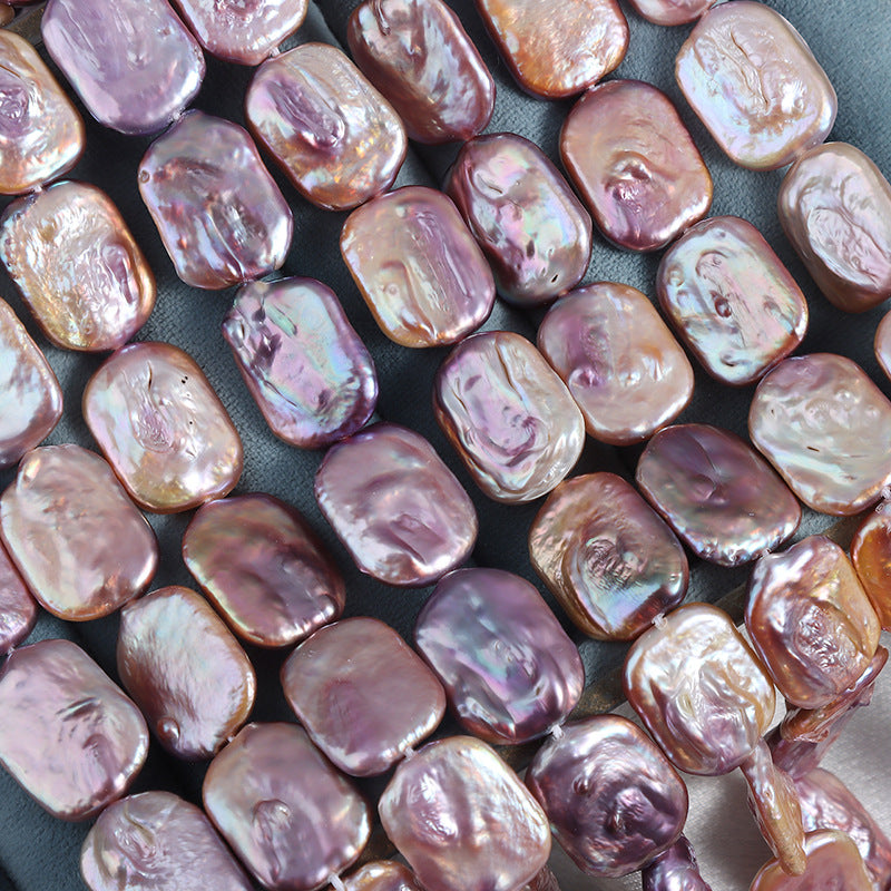 DIY Loose Freshwater Pearls In Square And Baroque Shapes, Featuring Unique Baroque Style
