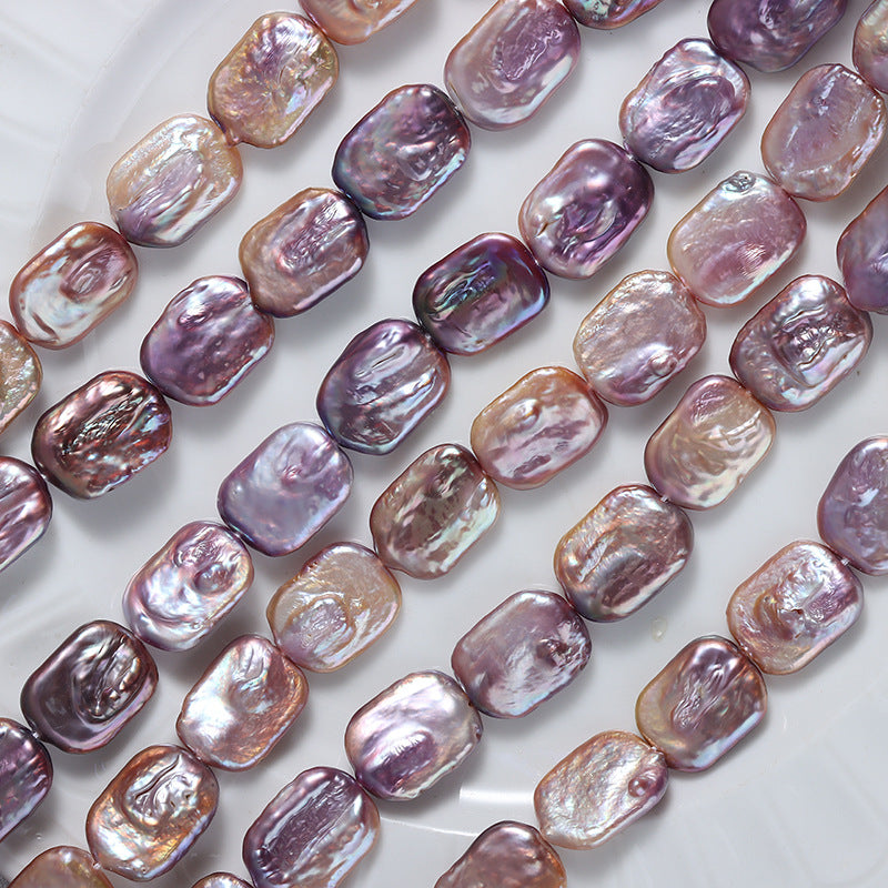 DIY Loose Freshwater Pearls In Square And Baroque Shapes, Featuring Unique Baroque Style