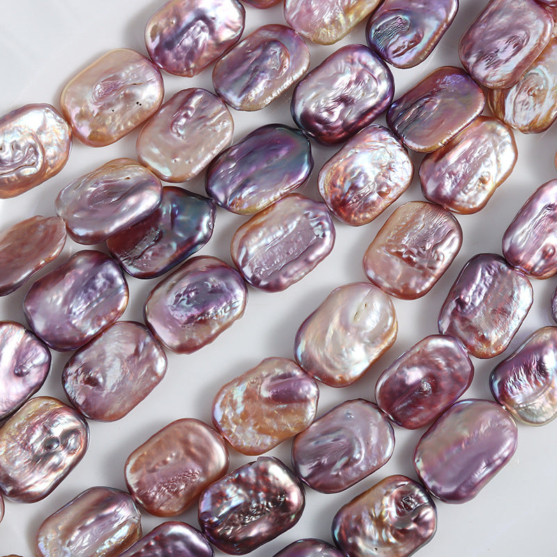DIY Loose Freshwater Pearls In Square And Baroque Shapes, Featuring Unique Baroque Style