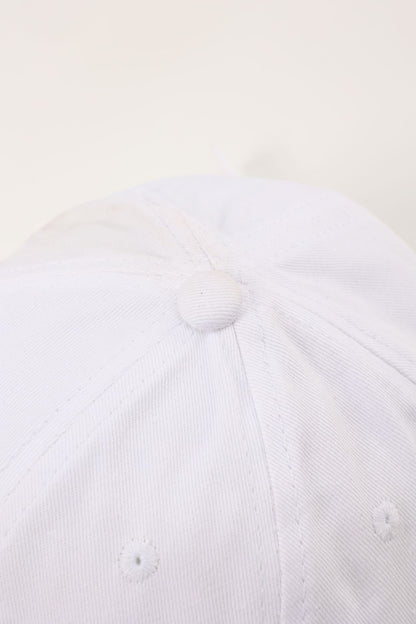 Retro Women’s Breathable Baseball Cap With Curved Brim Featuring Embroidered Smiley Face Design In Cotton
