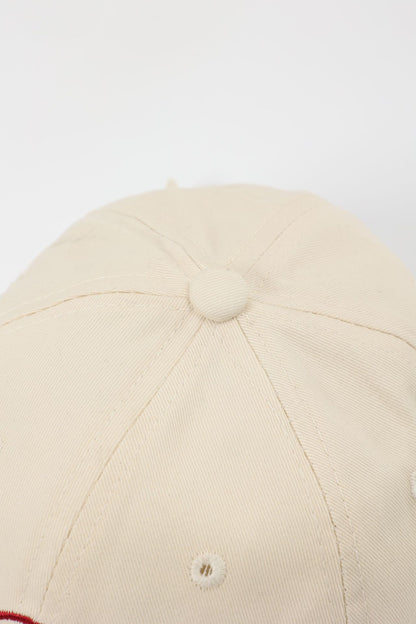 Retro Women’s Breathable Baseball Cap With Curved Brim Featuring Embroidered Smiley Face Design In Cotton