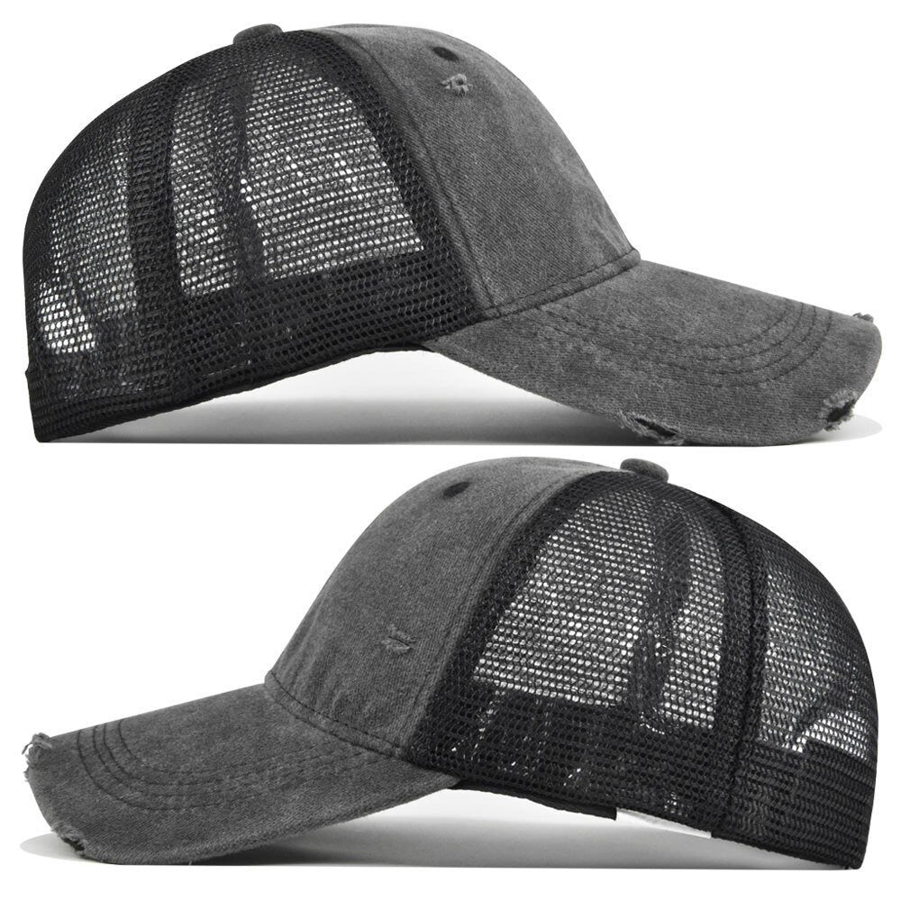 Unisex Wide Brim Baseball Cap With UV Protection Featuring Embroidery In Polyester Material