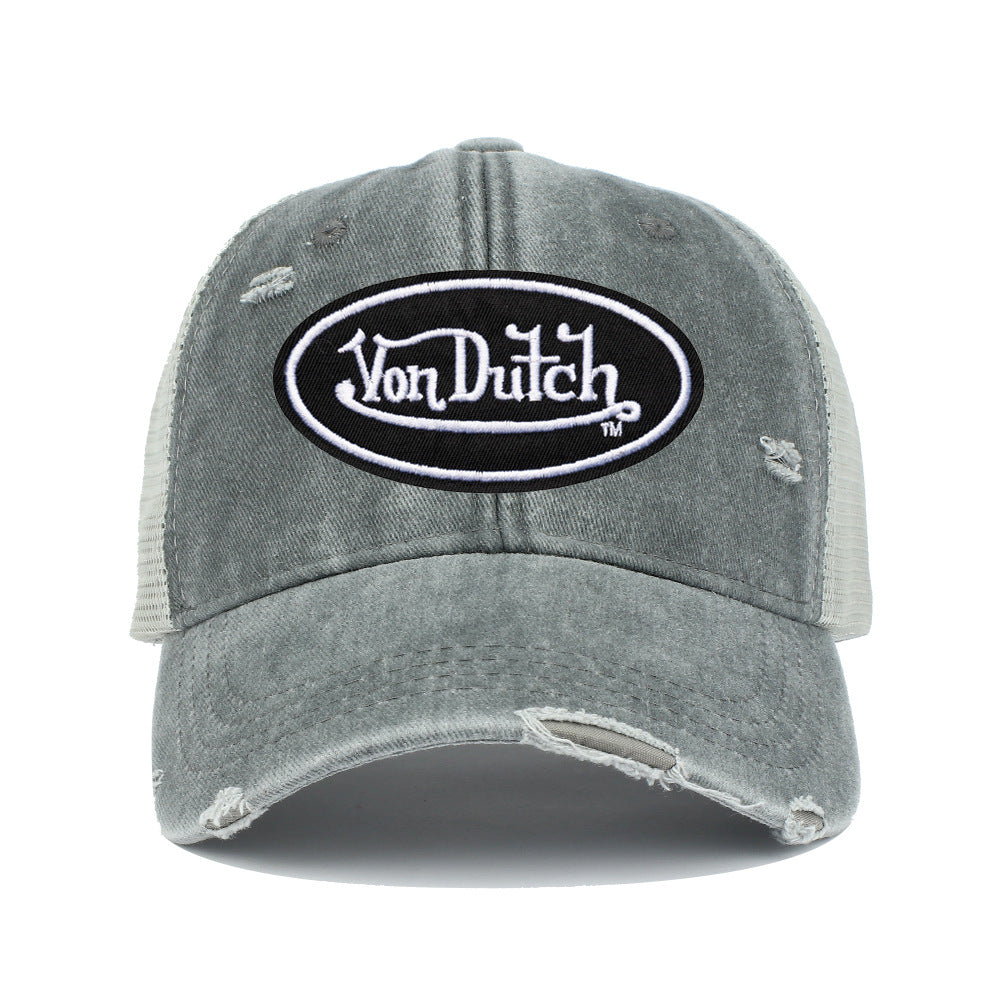 Unisex Wide Brim Baseball Cap With UV Protection Featuring Embroidery In Polyester Material