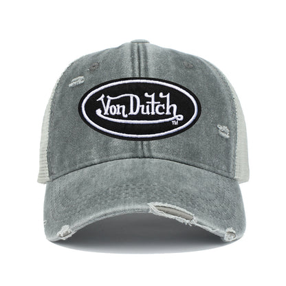 Unisex Wide Brim Baseball Cap With UV Protection Featuring Embroidery In Polyester Material