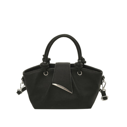 Women’s Square PU Leather Shoulder Bag With Sewing Thread Detail, Single Shoulder Strap, Perfect For Autumn