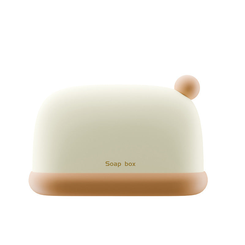 Travel Storage Container Box For Soap In Durable Red PP Material