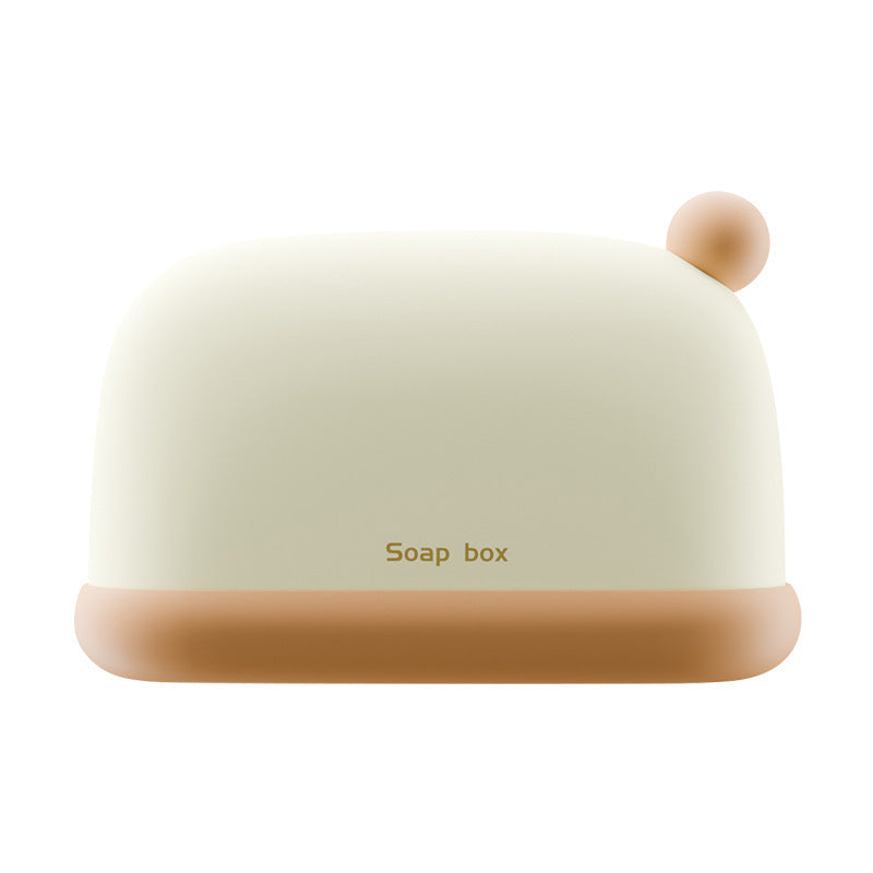 Travel Storage Container Box For Soap In Durable Red PP Material