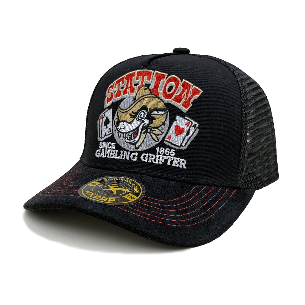 Unisex Baseball Cap With Curved Brim Featuring Embroidery And UV Protection, Made Of Durable Polyester