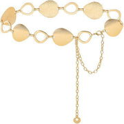 Gold Round Egg Waist Chain