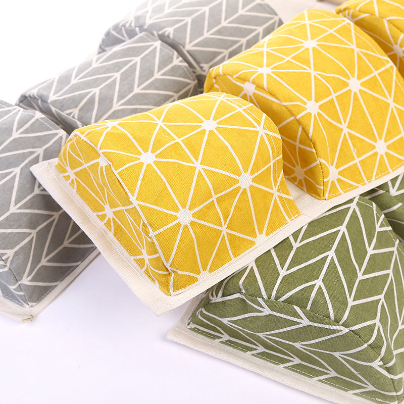 Pastoral Cotton And Linen Storage Bag For Organized Home Storage