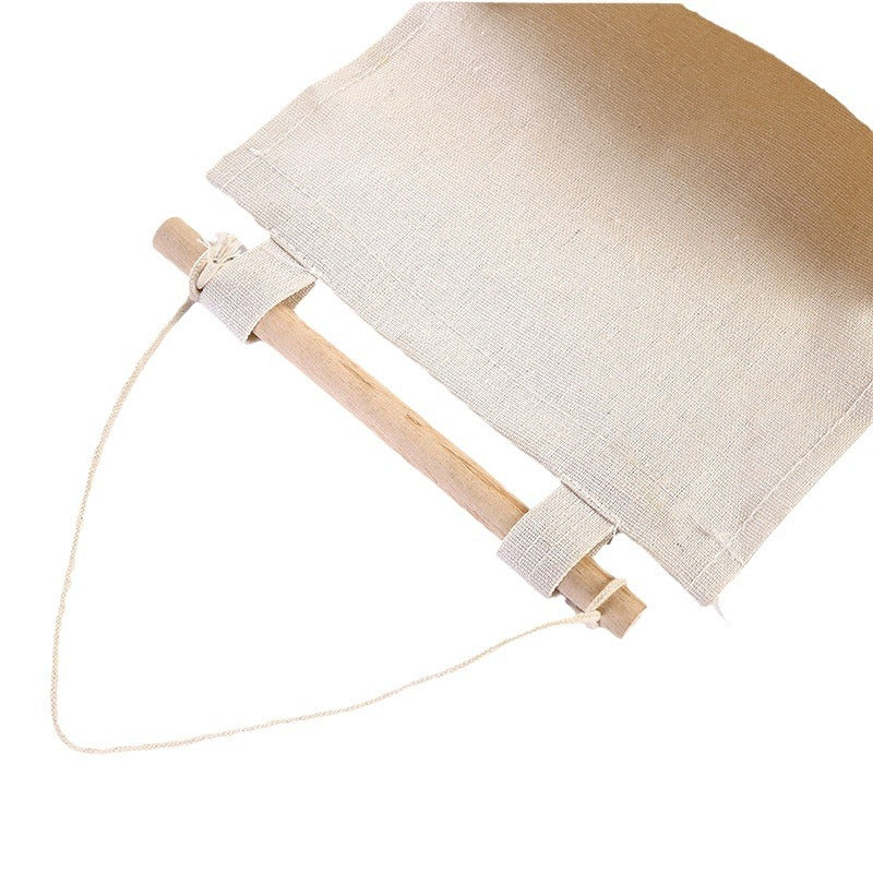 Pastoral Cotton And Linen Storage Bag For Organized Home Storage