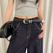 Black PU Leather
