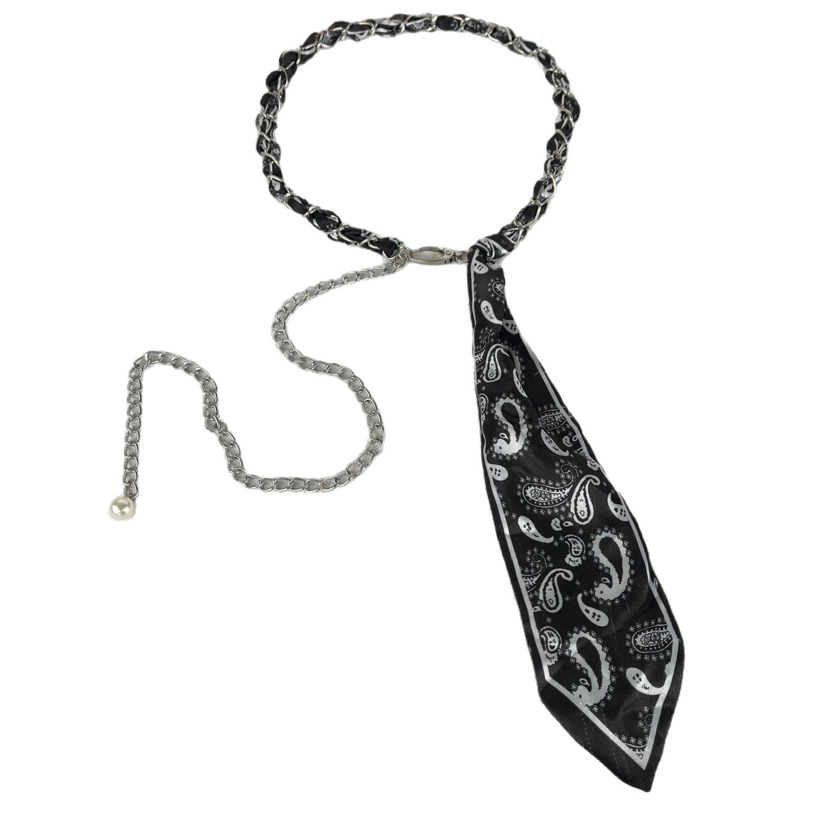 Ethnic Style Women's Tassel Waist Chain In Alloy With Braid Surface Finish