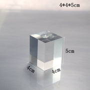 Transparent Base with Grooves 4*4*5cm