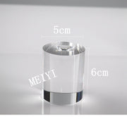 Grooved Round Transparent 5*6cm