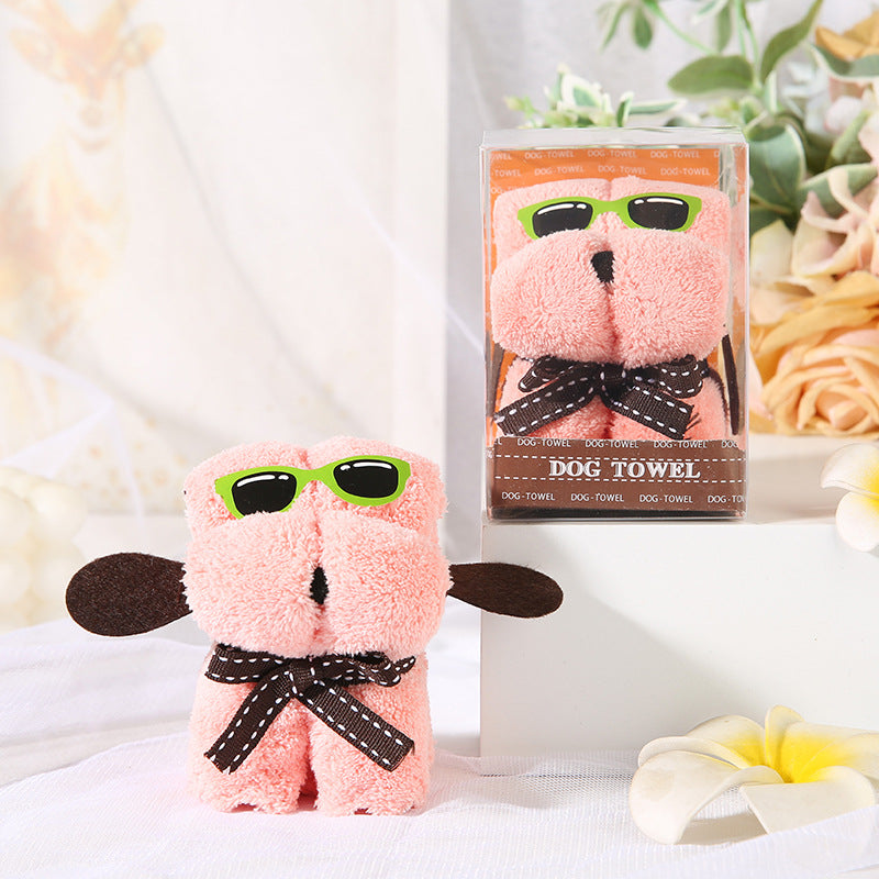 Coral Fleece Cake Towel In Polyester Fiber Featuring 32s Yarn Count And Quick Absorption In 5-10 Seconds
