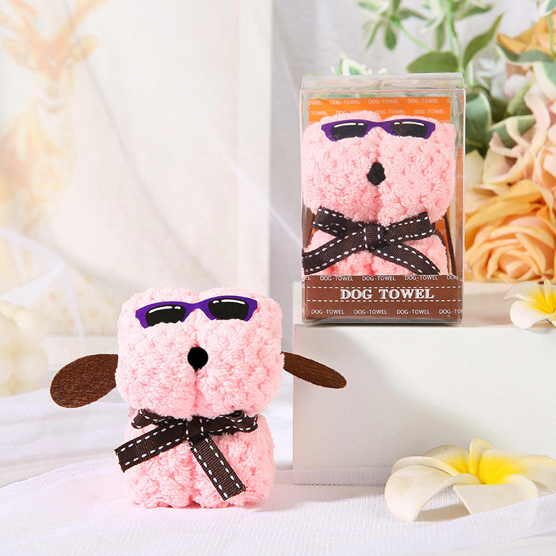 Coral Fleece Cake Towel In Polyester Fiber Featuring 32s Yarn Count And Quick Absorption In 5-10 Seconds