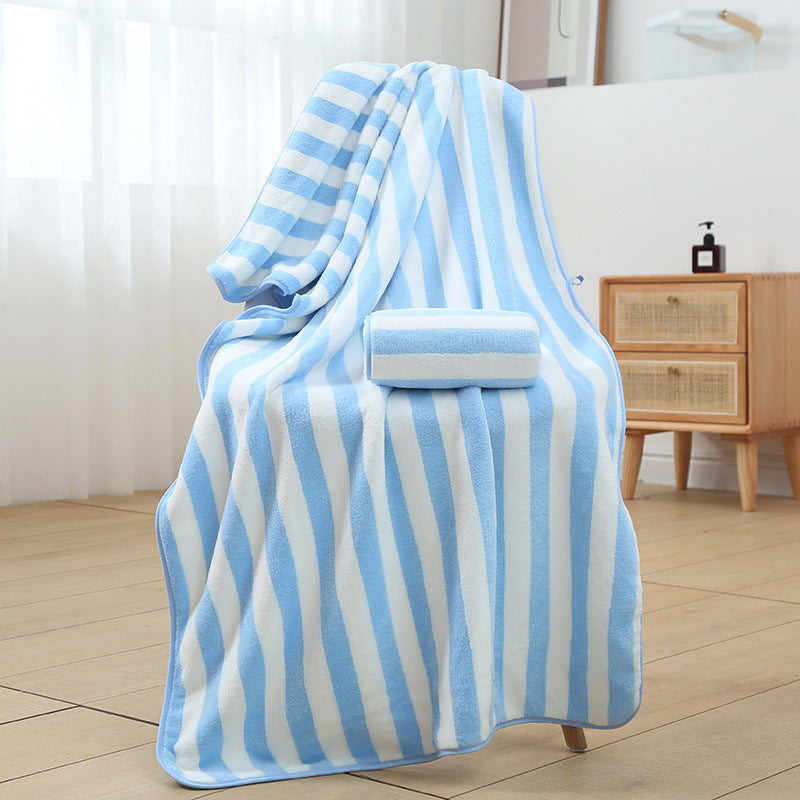 Soft And Absorbent Towels For Home Use, Ideal For Bath And Beach