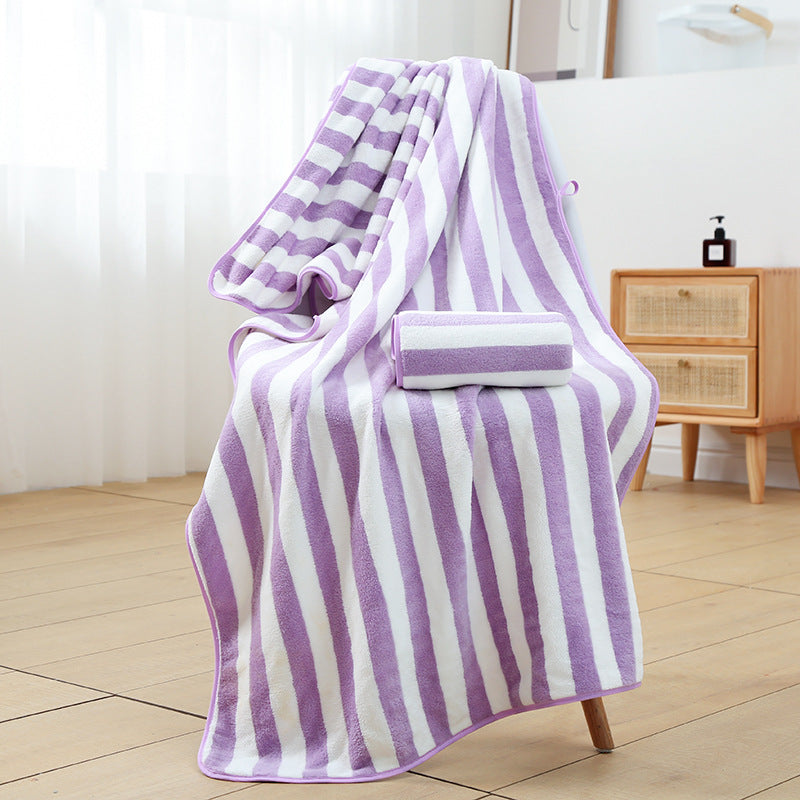 Soft And Absorbent Towels For Home Use, Ideal For Bath And Beach