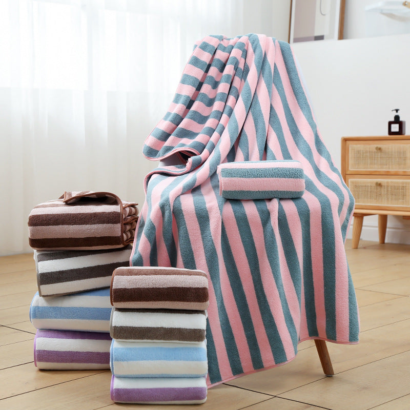 Soft And Absorbent Towels For Home Use, Ideal For Bath And Beach