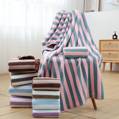 Soft And Absorbent Towels For Home Use, Ideal For Bath And Beach