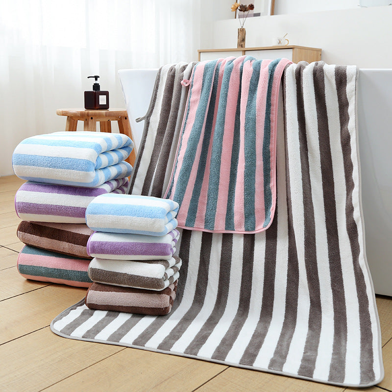 Soft And Absorbent Towels For Home Use, Ideal For Bath And Beach