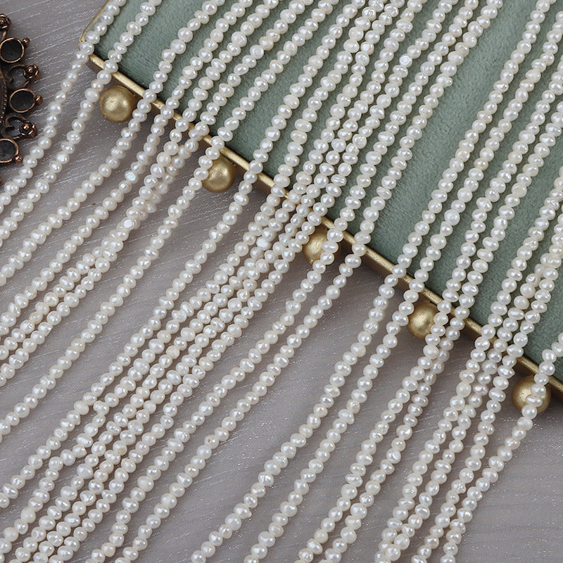 Natural White Freshwater Pearl DIY Loose Pearls For Jewelry Making And Craft Projects