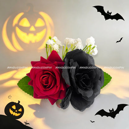 Skull Hair Claws Hairpin For Women Made Of Durable Plastic, Perfect Halloween Accessory