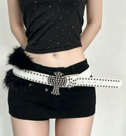 White [Black Fur]