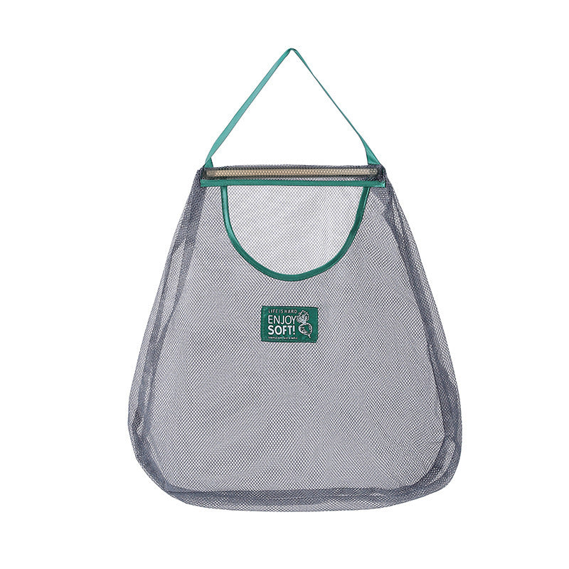 Simple Style Vegetable Storage Bag Made Of Durable Polyester For Convenient Kitchen Organization