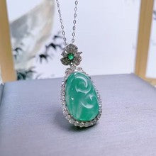 1 Piece Buddha Pendant Featuring Jade In 925 Sterling Silver With African Style Design