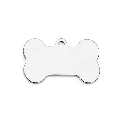 Cartoon Pet Accessories Titanium Steel Pet Tag Suitable For All Seasons