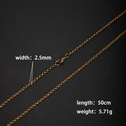 Gold 2.5mm Wide*50cm Long, BL