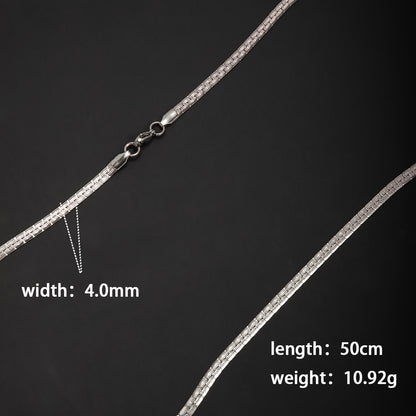 Unisex Round Hammered Necklace In 304 Stainless Steel With Lobster Trigger Clasp Closure, Steel Color