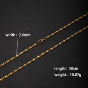 Gold 2.6mm Wide*50cm Long, Round with Hammer Pattern