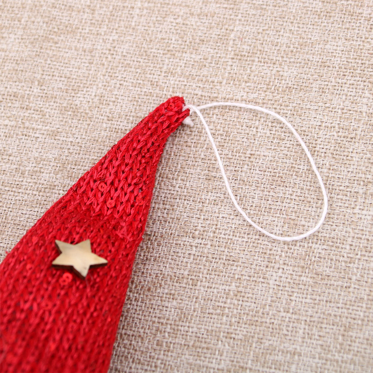 Christmas Braid Ornaments In Polyester For Festive Holiday Decoration