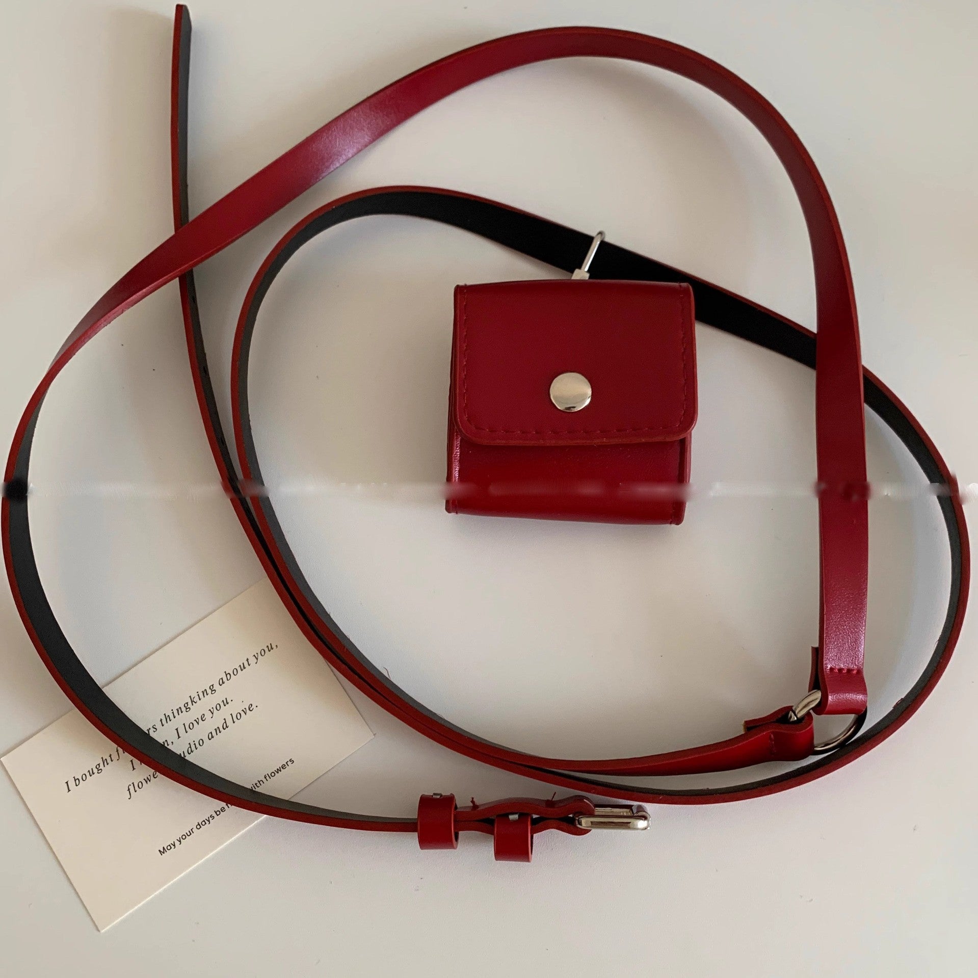 Women’s Square Belt With Pin Buckle Featuring Pu Leather Buckle Material In Alloy